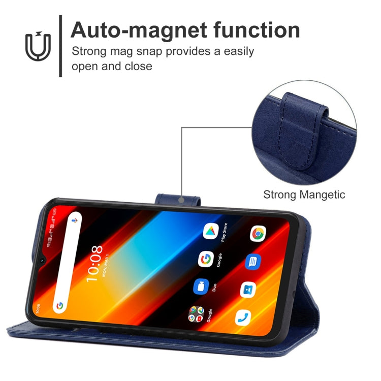 For UMIDIGI Power 7S Leather Phone Case
