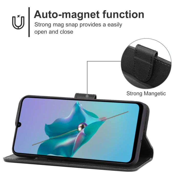 For ZTE Blade V40 Vita Leather Phone Case