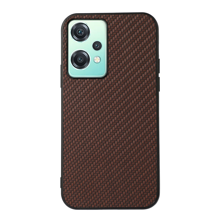 For OnePlus Nord CE 2 Lite 5G Carbon Fiber Texture Shockproof Protective Phone Case