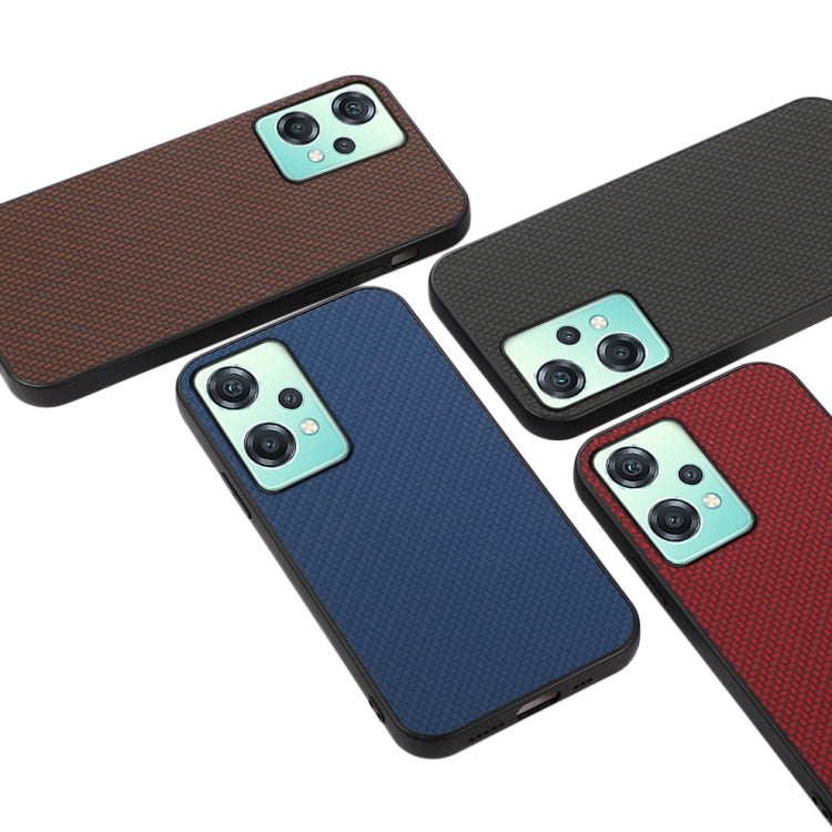 For OnePlus Nord CE 2 Lite 5G Carbon Fiber Texture Shockproof Protective Phone Case