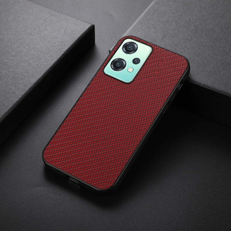 For OnePlus Nord CE 2 Lite 5G Carbon Fiber Texture Shockproof Protective Phone Case