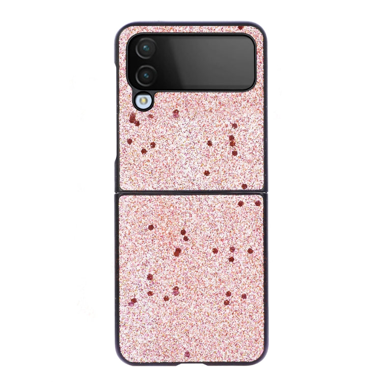 For Samsung Galaxy Z Flip4 Glitter Powder PU Phone Case