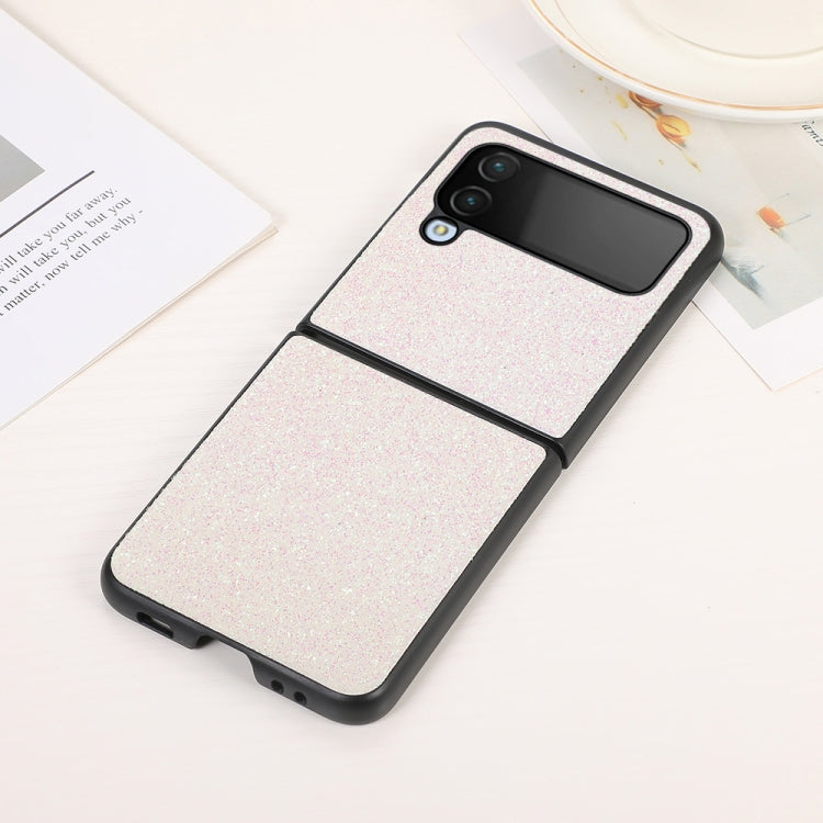 For Samsung Galaxy Z Flip4 Glitter Powder PU Phone Case