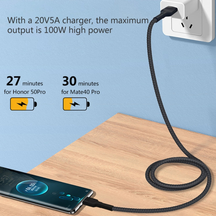 Micro USB 5A Beauty Tattoo USB Charging Cable,Cable Length: 1m