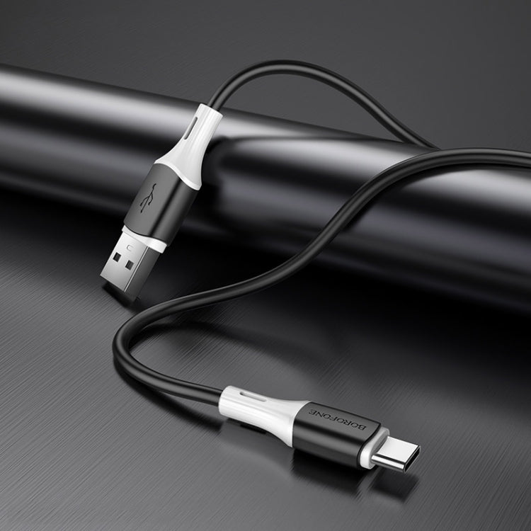 Borofone BX79 Type-C / USB-C Silicone Sync Data Charging Cable, Length: 1m