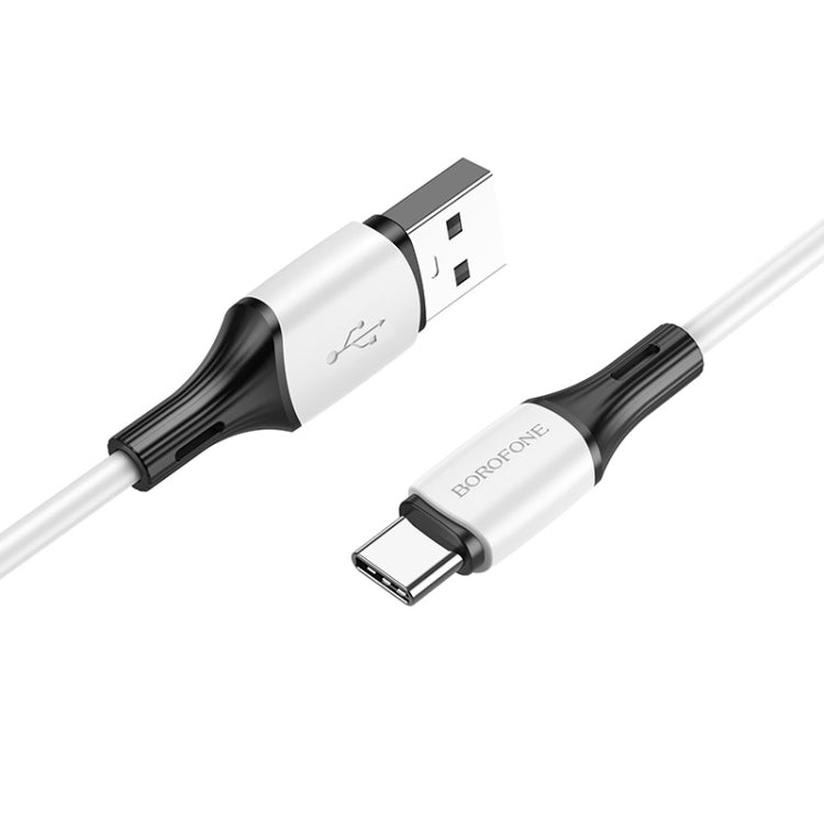 Borofone BX79 Type-C / USB-C Silicone Sync Data Charging Cable, Length: 1m