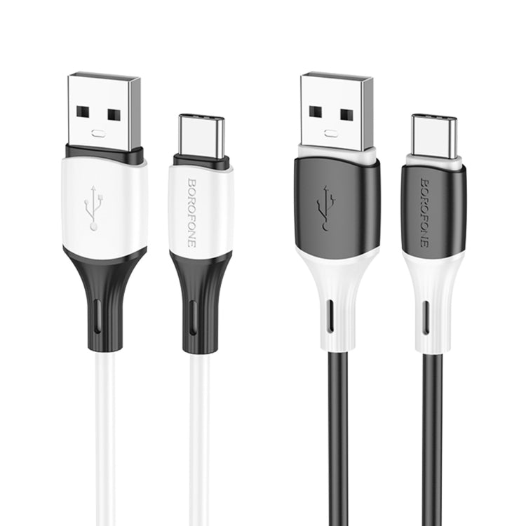Borofone BX79 Type-C / USB-C Silicone Sync Data Charging Cable, Length: 1m