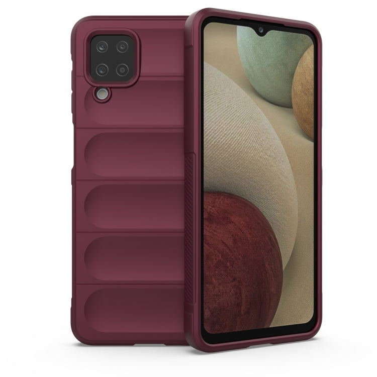 For Samsung Galaxy A12 4G/A12 5G Magic Shield TPU + Flannel Phone Case