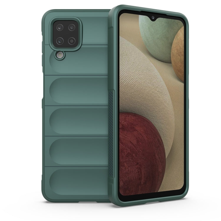For Samsung Galaxy A12 4G/A12 5G Magic Shield TPU + Flannel Phone Case
