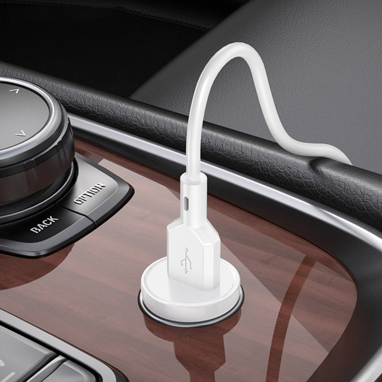 Borofone BZ18 Single USB Port QC3.0 Car Charger with Micro USB Charging Cable