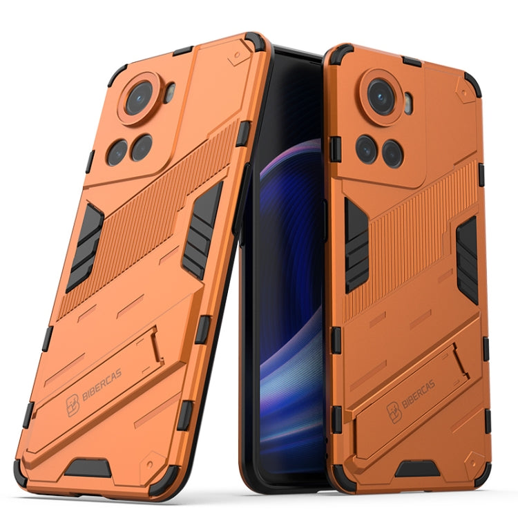 For OnePlus ACE 5G Punk Armor 2 in 1 Shockproof Phone Case with Invisible Holder