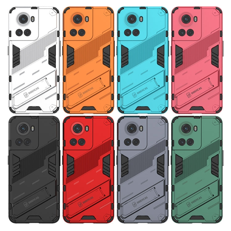 For OnePlus ACE 5G Punk Armor 2 in 1 Shockproof Phone Case with Invisible Holder