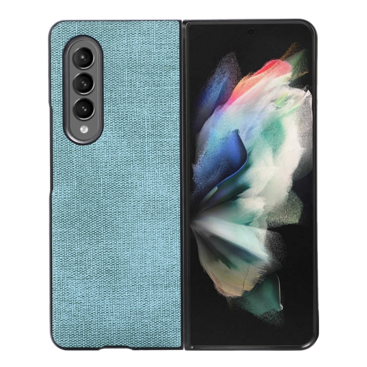 For Samsung Galaxy Z Fold4 Brugg Texture PU+TPU+PC Shockproof Phone Case