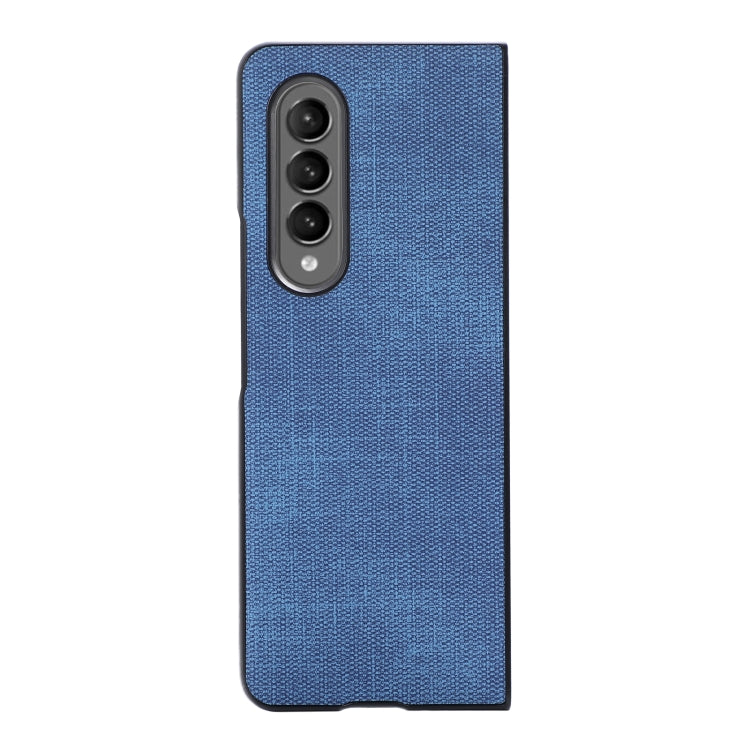 For Samsung Galaxy Z Fold4 Brugg Texture PU+TPU+PC Shockproof Phone Case