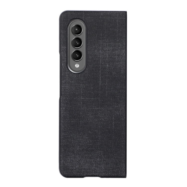 For Samsung Galaxy Z Fold4 Brugg Texture PU+TPU+PC Shockproof Phone Case