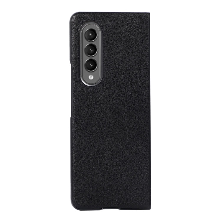 For Samsung Galaxy Z Fold4 FaletteTexture PU+TPU+PC Shockproof Phone Case