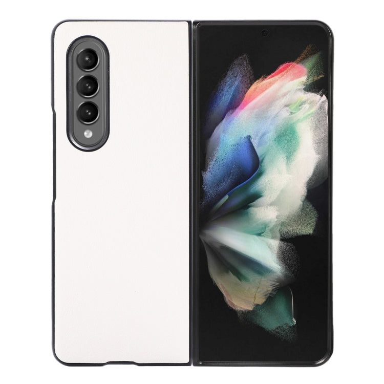 For Samsung Galaxy Z Fold4 FaletteTexture PU+TPU+PC Shockproof Phone Case