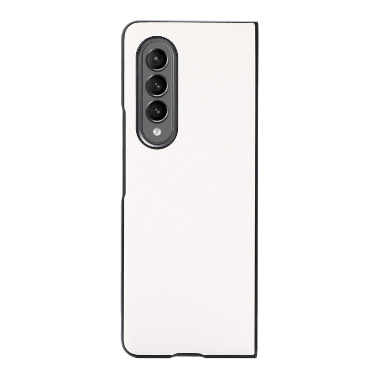 For Samsung Galaxy Z Fold4 FaletteTexture PU+TPU+PC Shockproof Phone Case