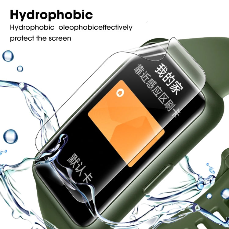 5 PCS For Huawei Band 7 / 7 NFC HD Scratch-proof Full Screen TPU Soft Film