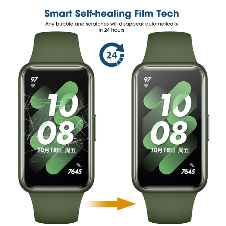 5 PCS For Huawei Band 7 / 7 NFC HD Scratch-proof Full Screen TPU Soft Film