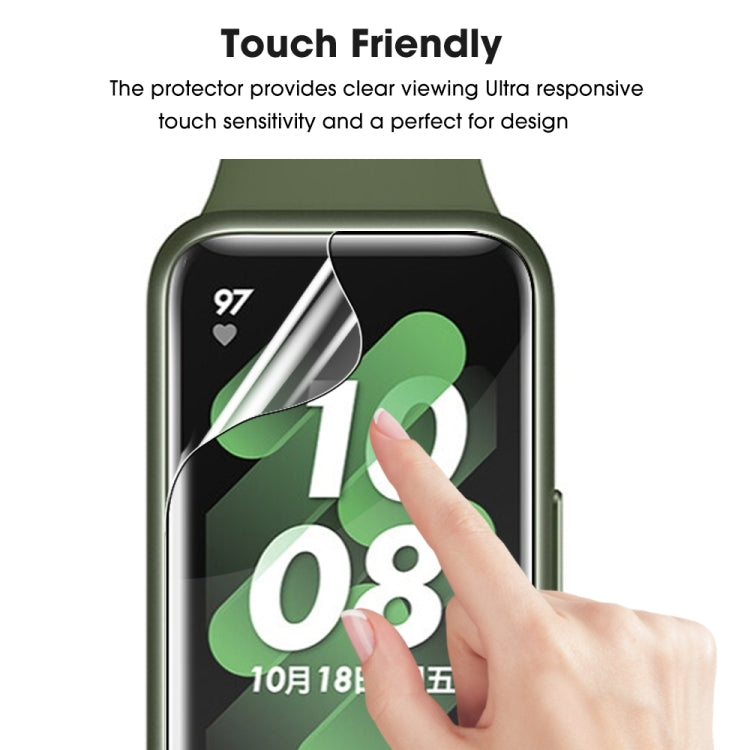 5 PCS For Huawei Band 7 / 7 NFC HD Scratch-proof Full Screen TPU Soft Film