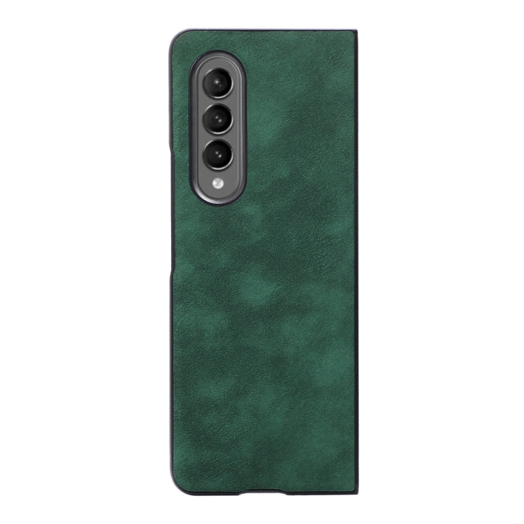 For Samsung Galaxy Z Fold4 Morocco Texture PU+TPU+PC Shockproof Phone Case