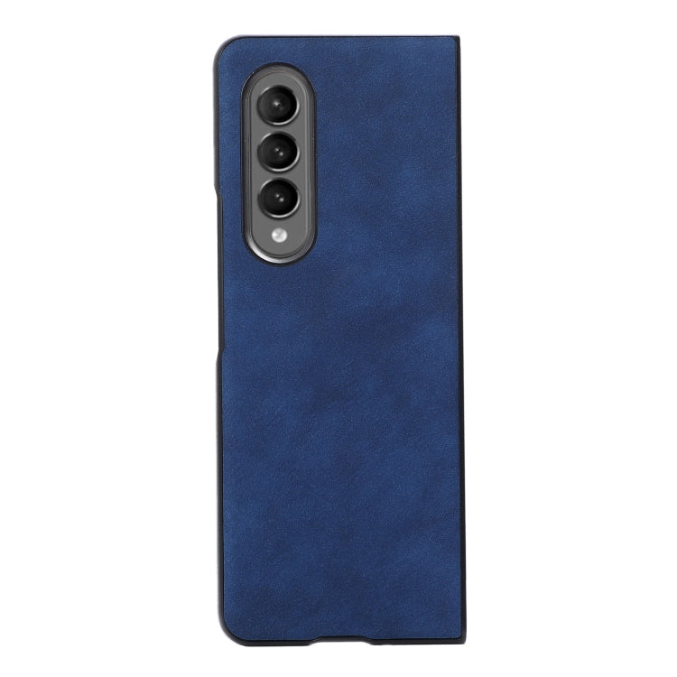 For Samsung Galaxy Z Fold4 Morocco Texture PU+TPU+PC Shockproof Phone Case
