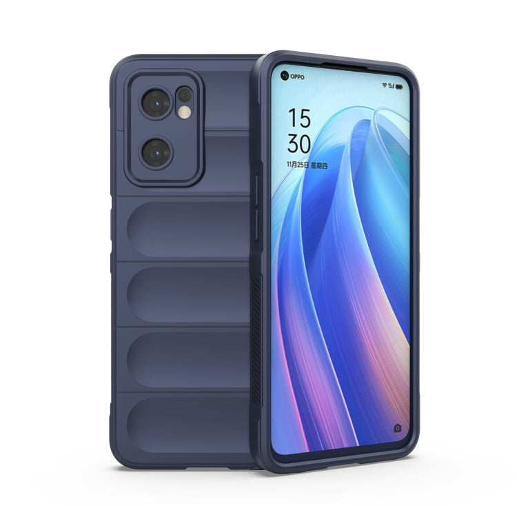 For OPPO Reno7 5G Global / Find X5 Lite Magic Shield TPU + Flannel Phone Case