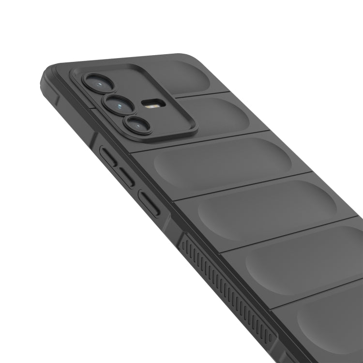 For vivo S12 Pro Magic Shield TPU + Flannel Phone Case