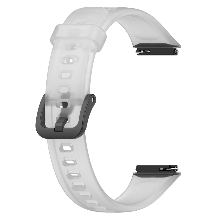For Huawei Band 7 / 7 NFC Transparent Silicone Watch Band