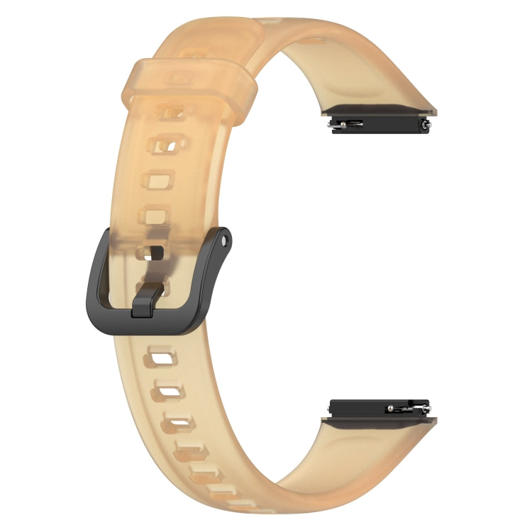 For Huawei Band 7 / 7 NFC Transparent Silicone Watch Band