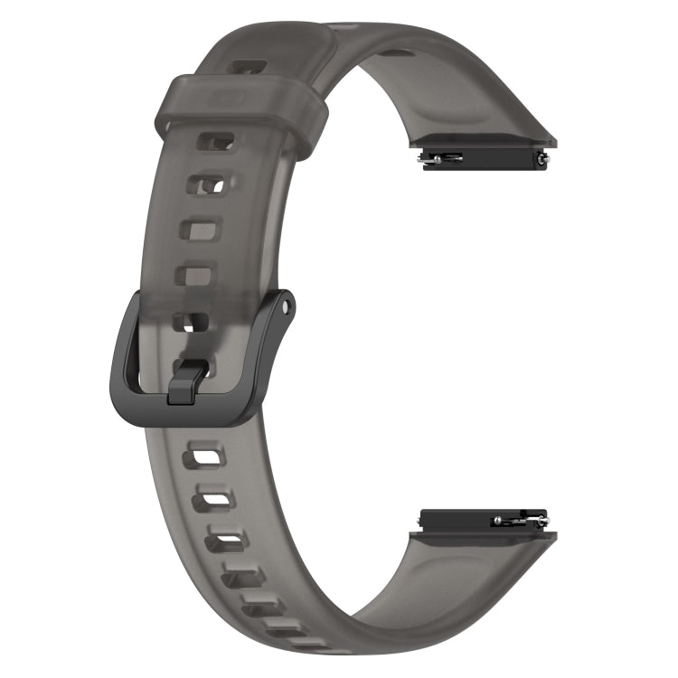 For Huawei Band 7 / 7 NFC Transparent Silicone Watch Band