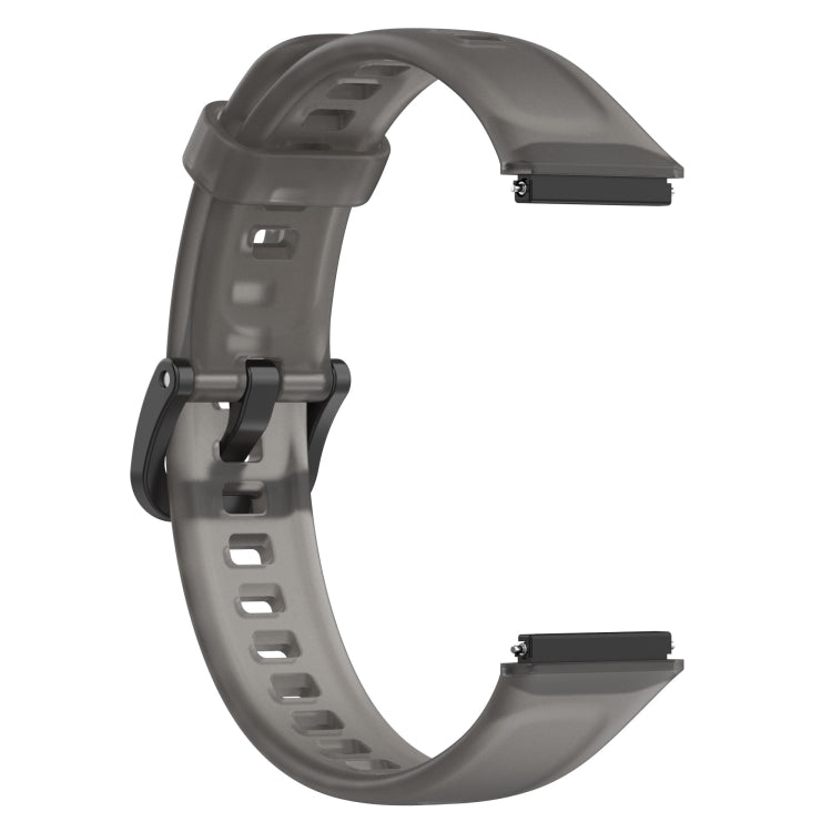 For Huawei Band 7 / 7 NFC Transparent Silicone Watch Band