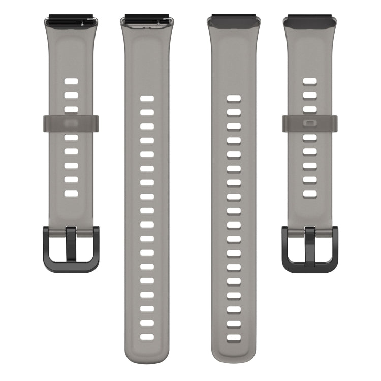 For Huawei Band 7 / 7 NFC Transparent Silicone Watch Band
