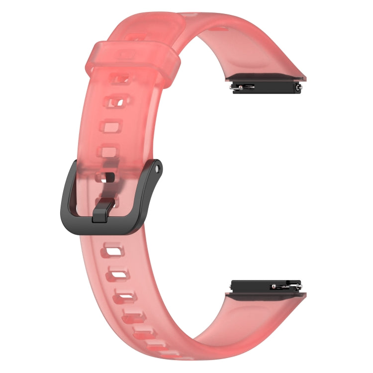 For Huawei Band 7 / 7 NFC Transparent Silicone Watch Band