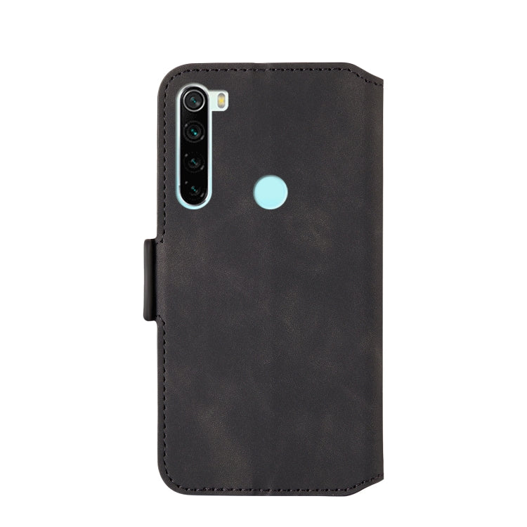 For Xiaomi Redmi Note 8T Retro Frosted Oil Side Horizontal Flip Case with Holder & Card Slots