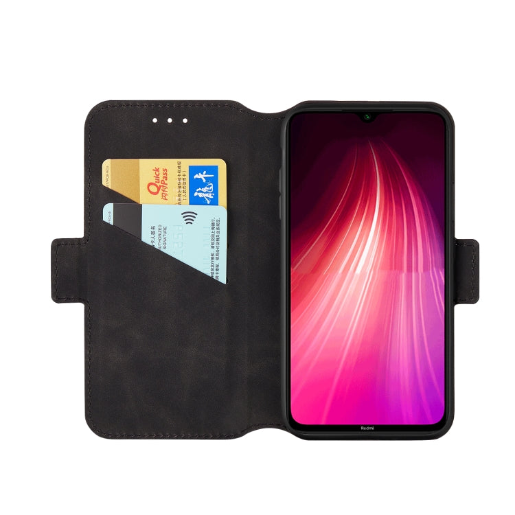 For Xiaomi Redmi Note 8T Retro Frosted Oil Side Horizontal Flip Case with Holder & Card Slots