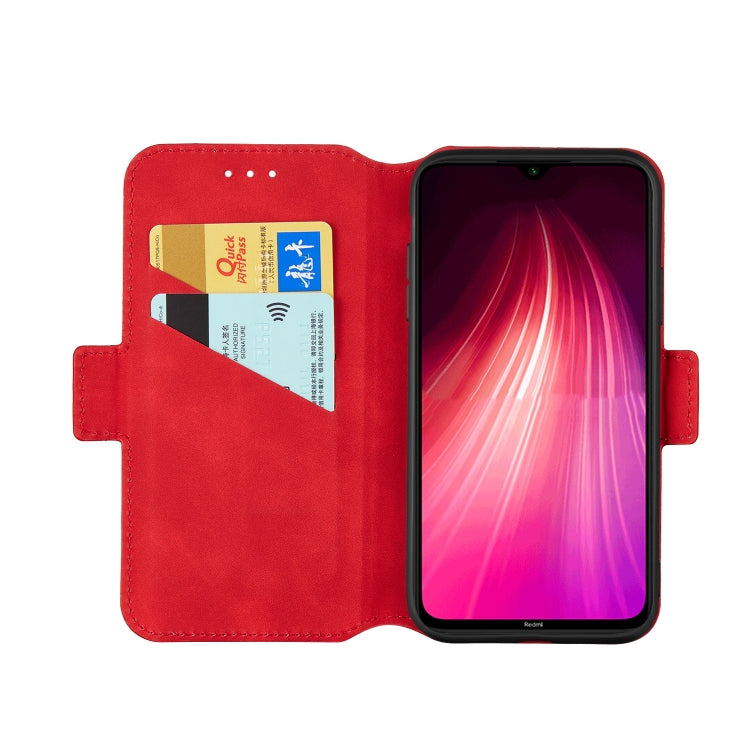 For Xiaomi Redmi Note 8T Retro Frosted Oil Side Horizontal Flip Case with Holder & Card Slots