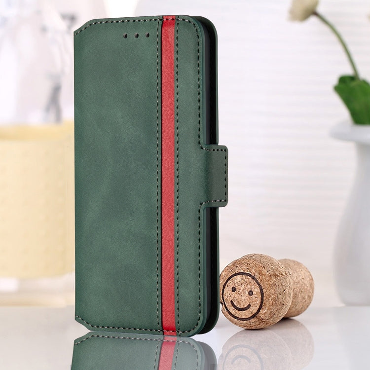 For Galaxy A51 Retro Frosted Oil Side Horizontal Flip Case with Holder & Card Slots