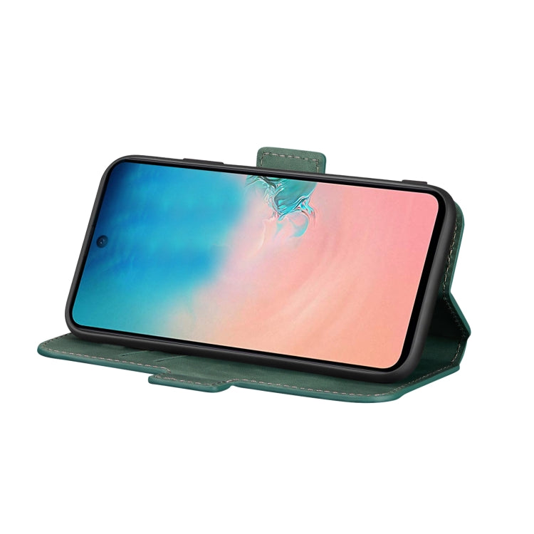 For Galaxy A51 Retro Frosted Oil Side Horizontal Flip Case with Holder & Card Slots