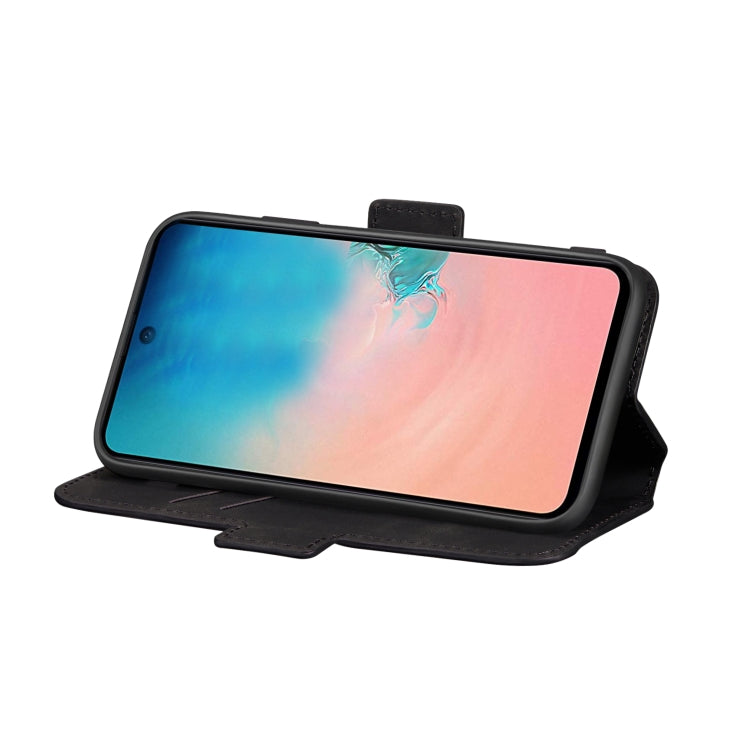 For Galaxy A71 Retro Frosted Oil Side Horizontal Flip Case with Holder & Card Slots