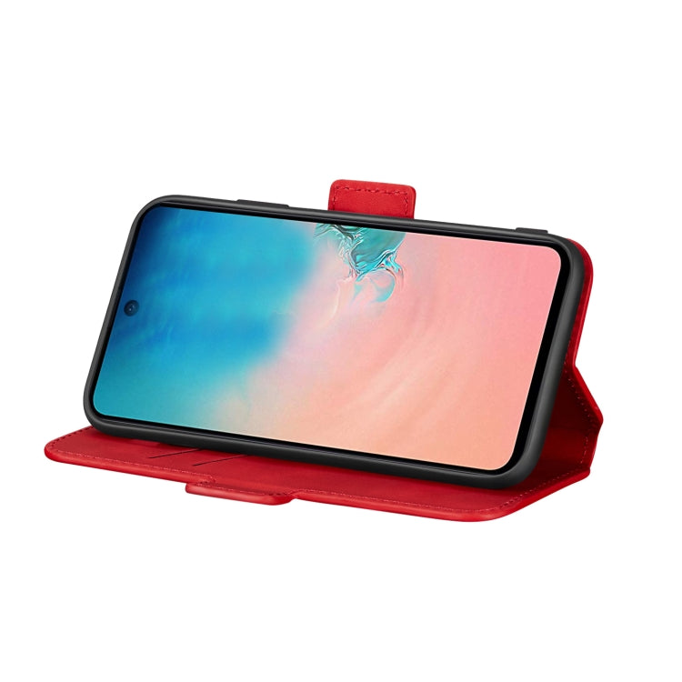 For Galaxy A71 Retro Frosted Oil Side Horizontal Flip Case with Holder & Card Slots