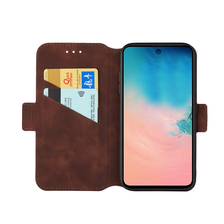 For Galaxy A71 Retro Frosted Oil Side Horizontal Flip Case with Holder & Card Slots