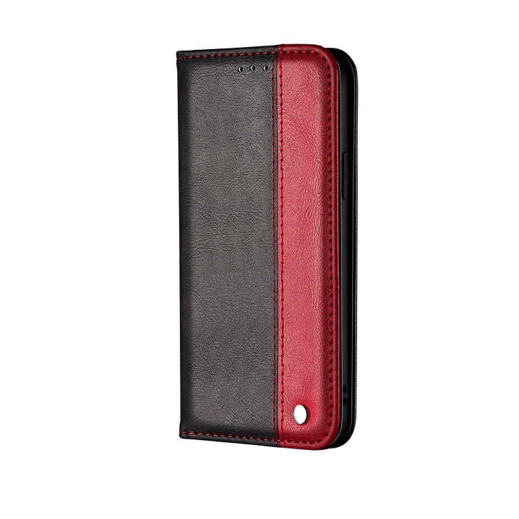 For Galaxy A51 Business Solid Color Stitching Horizontal Flip PU Leather Case with Holder & Card Slot