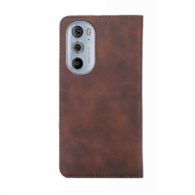 For Motorola Moto Edge+ 2022/Edge 30 Pro Skin Feel Magnetic Horizontal Flip Leather Phone Case