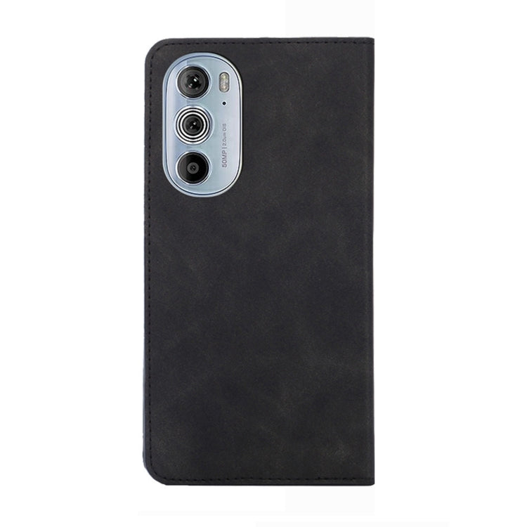 For Motorola Moto Edge+ 2022/Edge 30 Pro Skin Feel Magnetic Horizontal Flip Leather Phone Case