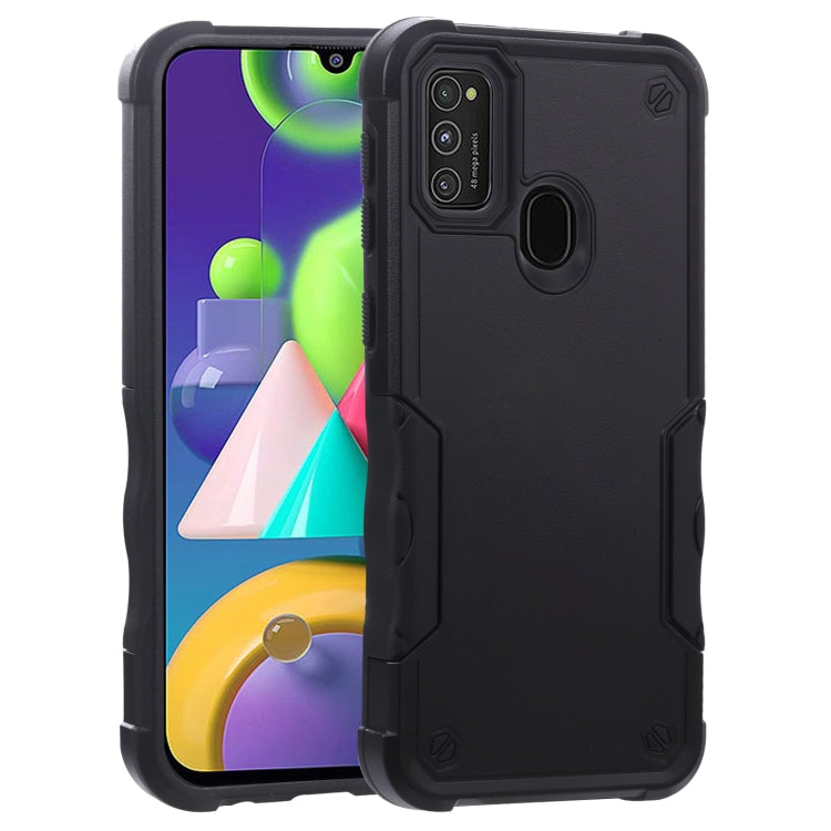 For Samsung Galaxy M21s / M30s Non-slip Shockproof Armor Phone Case