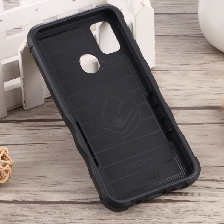 For Samsung Galaxy M21s / M30s Non-slip Shockproof Armor Phone Case