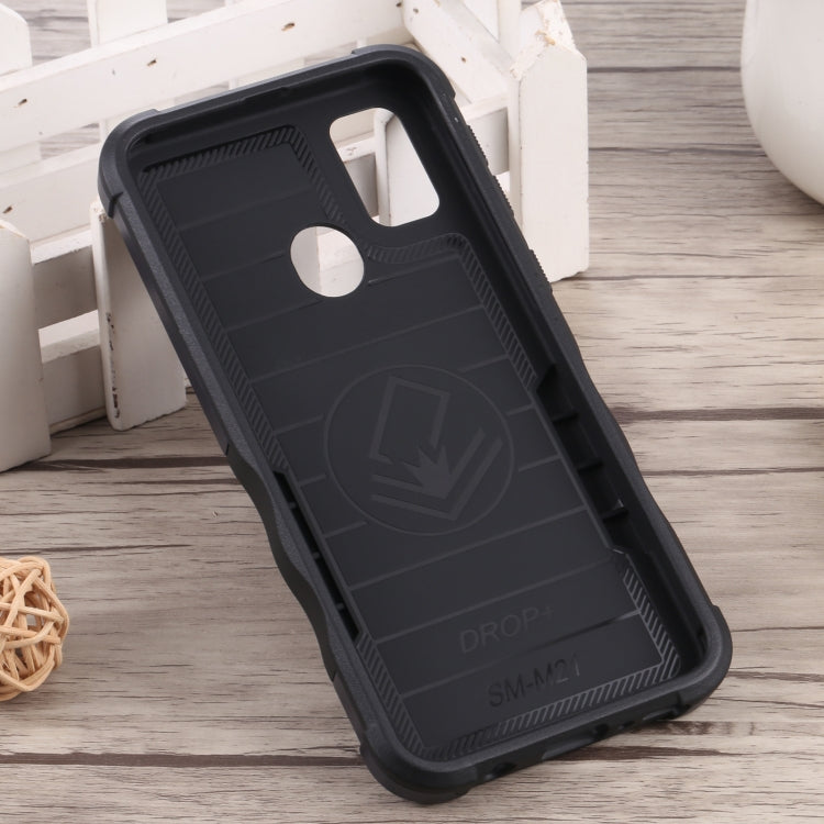 For Samsung Galaxy M21s / M30s Non-slip Shockproof Armor Phone Case