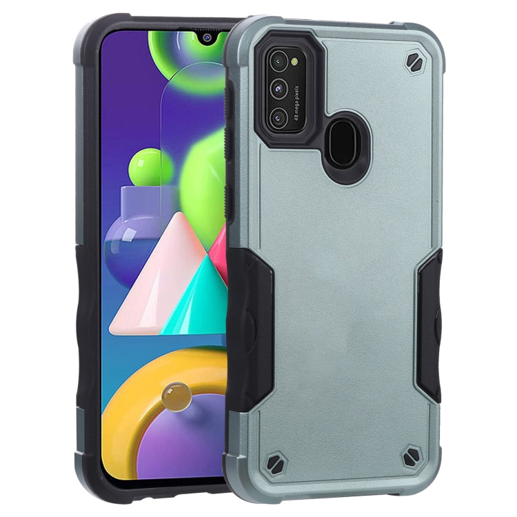 For Samsung Galaxy M21s / M30s Non-slip Shockproof Armor Phone Case